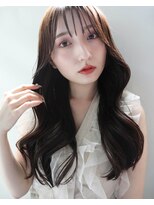 ヘアリラクゼーション クインズベリー(Hair Relaxation Queen's Berry)&nbsp;韓国風ゆるめカールロングミルクブラウン