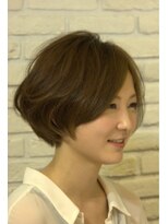 アンティエバイプレッティ(Amitie by pretty) ふんわり前下がりボブ