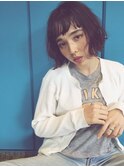 【BALLOON HAIR】TREND STYLE シースルーボブ×アンニュイカール
