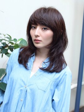 メイクス 表参道(MAKE'S omotesando) make's レイヤーセミロング黒髪OK