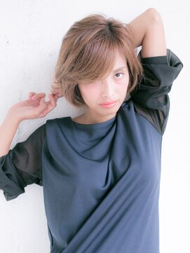 リリアン 青山(relian) ふんわり流し前髪の大人ショートボブ☆relian青山