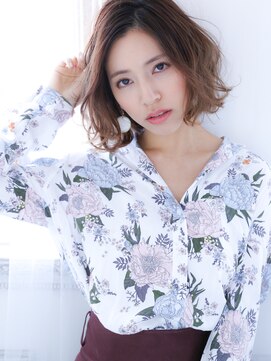 ティーノ(TINO by ganesha) 可愛いと柔らかを両立した無造作ミディアム☆