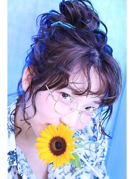 ヘアサロンエム 大宮東口(HAIR SALON M) お団子アレンジ★