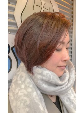 ワンバイワン(ONE BY ONE) 赤み強めブラウン