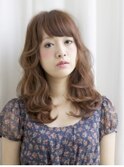 伸ばしかけ大人アッシュキュートミディ