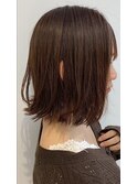 切りっぱなしボブ