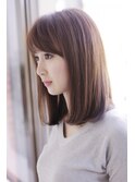 フレンチシック☆メルティカラーミディ!!ナチュラルストレート