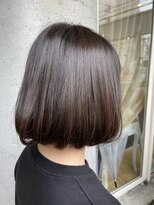 フレア 心 武庫之荘(flare) 重めスタイル#シンプルボブ