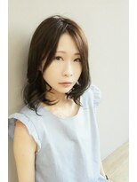 ヘアーサロンノーフィ(Hair Salon Nofy) くすみ感で大人女子力アップ！モスグリーンアッシュ