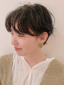 コムズ 藤沢(COM'S)の写真/【新規限定!cut＋シャンプー¥4950】理想が叶う,洗練されたカットが◎雰囲気が変わるショートもイメージ通り