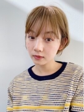 フィルムス 柏(FILMS) 暗めカラー/ショートボブ/マロンベージュ/くすみベージュ/柏