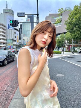 ディフィー 渋谷(defi) くびれミディアム×シースルーバング