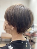 丸みショートスタイル