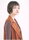 外ハネボブ/グラデーションカラー/ペールベージュ[新宿]