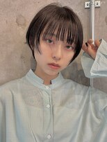 イミ(imi)&nbsp;大人ショート/グレージュカラー/似合わせカット/髪質改善[登戸]