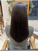 縮毛矯正 髪質改善 ストレートパーマ 暗髪