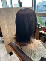 テラスヘア センダイ(TERRACE hair SENDAI)&nbsp;艶髪ミディアム【イノアカラー使用】
