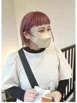 ナループロア ハチ(Nalu pu loa hachi)&nbsp;ボブ/切りっぱなしボブ/ミニボブ/渋谷/カットが上手い