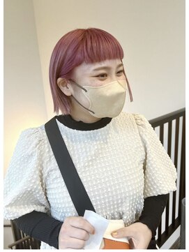 ナループロア ハチ(Nalu pu loa hachi) ボブ/切りっぱなしボブ/ミニボブ/渋谷/カットが上手い