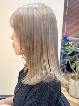 ヒビヲ(HIBIO) ダブルカラーハイトーンハイライトケアブリーチインナーカラー