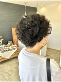 ボーイッシュパーマスタイル