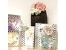 [荒井限定]パール、お花付きパーティーヘアセット　￥5200→￥4200