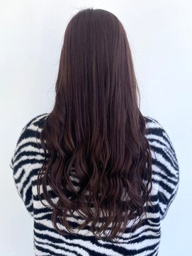 キャパサウス 春日 大野城店(CAPA south) ラベンダーベージュ 透明感カラー コテ巻きアレンジ