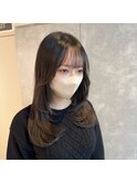 ミディアムレイヤー10代20代プルエクステ名古屋美容室