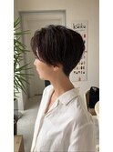 刈り上げ女子スッキリ　ヘアスタイル
