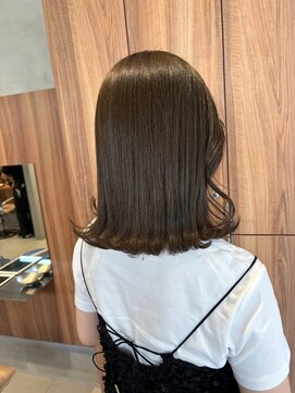 ガリカ 博多(Gallica) 【長まなみ】伸ばしかけにもおすすめ◎くびれミディアムヘア