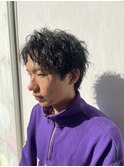無造作ツイストスパイラルウルフ