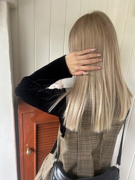 ビューバイネオリーブ 用賀店(Beau'r by neolive) カールセミディシアーカラーレイヤーカット《用賀》