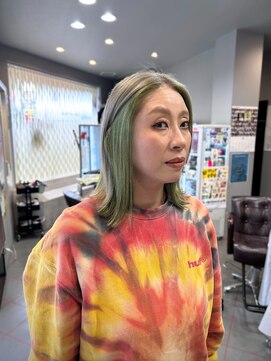 ダニーコウベ(Danny kobe) グレーグリーン