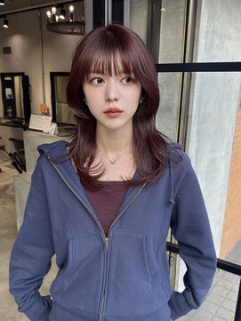 セレクション(Selection.) レイヤーカット×ボルドー