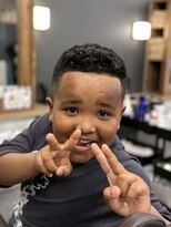 スター(STAR)&nbsp;キッズカールフェード×ラインアップ/おしゃれ/キッズ/男の子