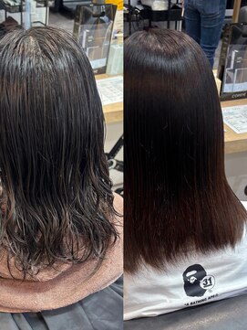 オッジバイケンジ(oggi by KENJE) パーマ/パーマ落とし/ストレート