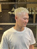 フジヤマ バーバー ショップ(FUJIYAMA BARBER SHOP)&nbsp;ラフクロップ／ハイトーンカラー