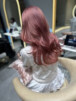 ロンドルピナス 小倉(Lond Lupinus) ミディアムヘア暗めカラー/デザインカラー/フェイスフレーミング