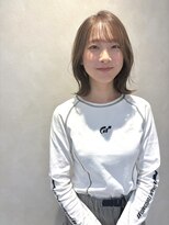 エンドット(en.)&nbsp;くびれボブ ブリーチ１回オリーブミルクティ