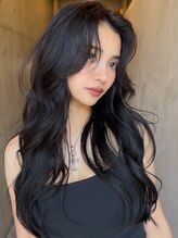 ピープル(people) グレージュカラー×ロングレイヤー