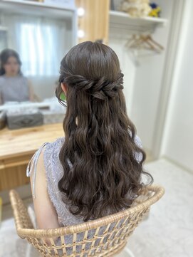 グラムール(Gramour) ロープハーフアップ