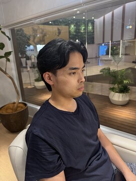 ウノプリールヴァモス(unopulir Vamos) 30代ニュアンスパーマ立ち上げ襟足あり