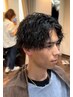 「new有田指名」メンズカット＋パーマ※指名料込み￥8000