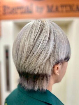 エターナルバイマティーナ(Eternal by MATINA) 【ホワイトシルバー/エンドカラー】池袋美容室