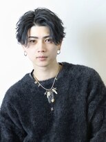 カヴァルバイクロト(KAVAL by KUROT) フェザーパーマ/センター分け/毛流れ