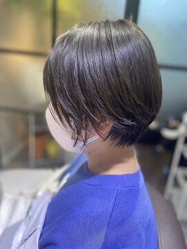 あお へあさろん ショート