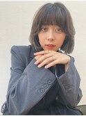 くびれボブ/外ハネボブ/レイヤーボブ/小顔ヘア