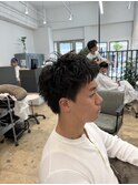 MEN’S/スパイキーショート/ルーズパーマ/ベリーショート/船橋