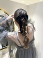 レビジュヘアー(LEVIJU HAIR) お呼ばれヘアセット あみおろし