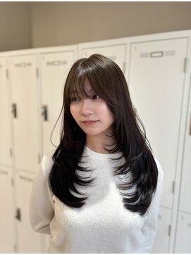 シュガソル 元町三宮(syugasol) 着物ヘア/大人ガーリー/ダークアッシュ/似合わせカット/三宮元町